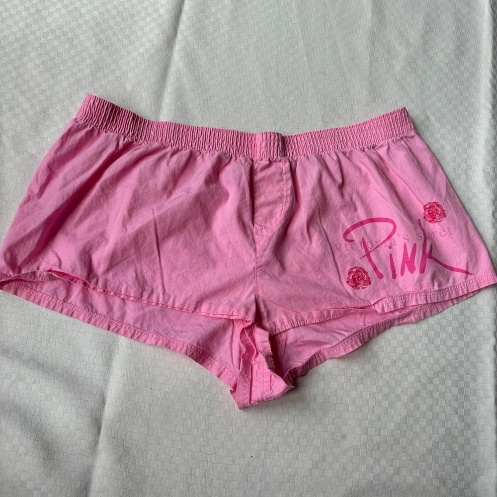 Victoria's Secret Pink Women's Sleep Shorts - Pink